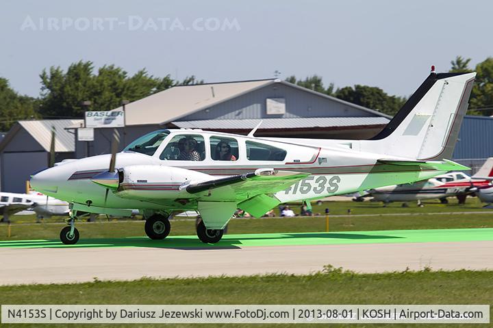N4153S, 1975 Beech 95-B55 (T42A) Baron C/N TC-1871, Beech 95-B55 Baron  C/N TC-1871, N4153S