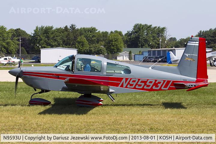N9593U, 1976 Grumman American AA-5A Cheetah C/N AA5A-0093, American Aviation AA-5A Cheetah  C/N AA5A-0093, N9593U