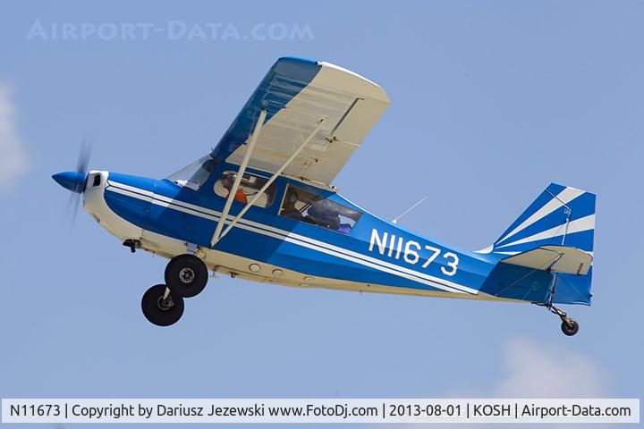 N11673, 1972 Bellanca 7GCBC C/N 356-72, Bellanca 7GCBC Citabria  C/N 356-72, N11673