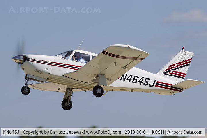 N4645J, 1968 Piper PA-28R-180 Cherokee Arrow C/N 28R-30538, Piper PA-28R-180 Cherokee Arrow  C/N 28R-30538, N4645J