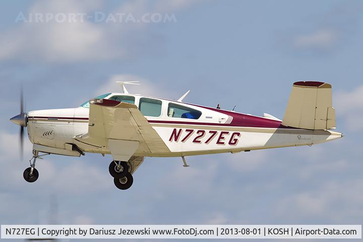 N727EG, Beech V35B Bonanza C/N D-9676, Beech F35 Bonanza  C/N D-9676, N727EG