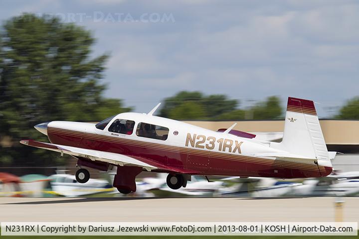 N231RX, 1980 Mooney M20K C/N 25-0305, Mooney M20K  C/N 25-0305, N231RX