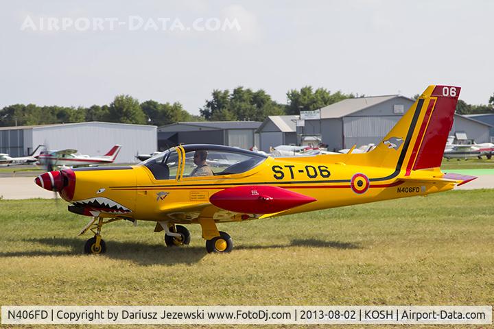 N406FD, 1990 SIAI-Marchetti SF-260D C/N 771, Siai-Marchetti SF-260D  C/N 771, N406FD