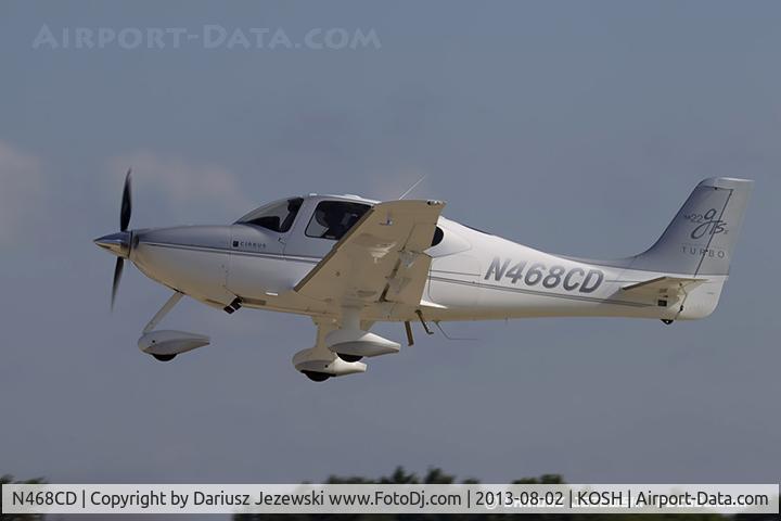 N468CD, Cirrus SR22 GTS Turbo C/N 3338, Cirrus SR22  C/N 3338, N468CD