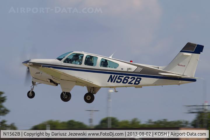 N1562B, 1989 Beech F33A Bonanza C/N CE-1362, Beech F33A Bonanza  C/N CE-1362, N1562B
