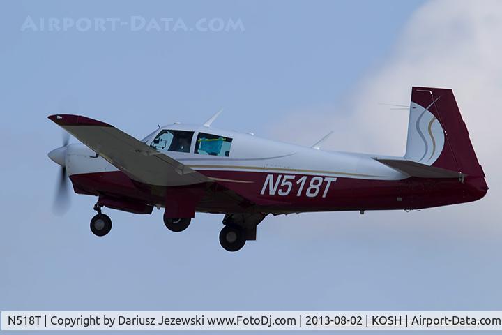 N518T, 1966 Mooney M20C Ranger C/N 3466, Mooney M20C Ranger  C/N 3466, N518T