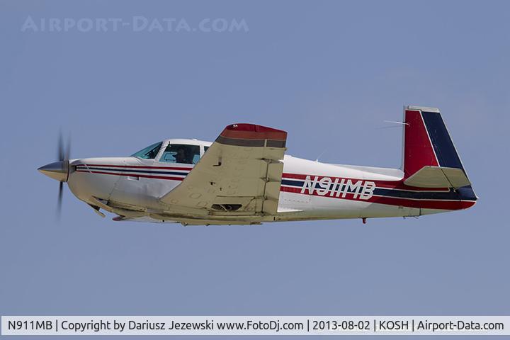 N911MB, 1966 Mooney M20F Executive C/N 670042, Mooney M20F Executive  C/N 670042, N911MB