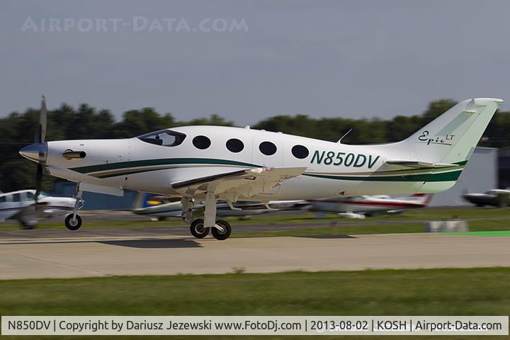 N850DV, 2011 AIR Epic LT C/N 031, Air Epic LT  C/N 31, N850DV