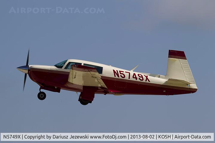 N5749X, 1984 Mooney M20J 201 C/N 24-1454, Mooney M20J 201  C/N 24-1454, N5749X