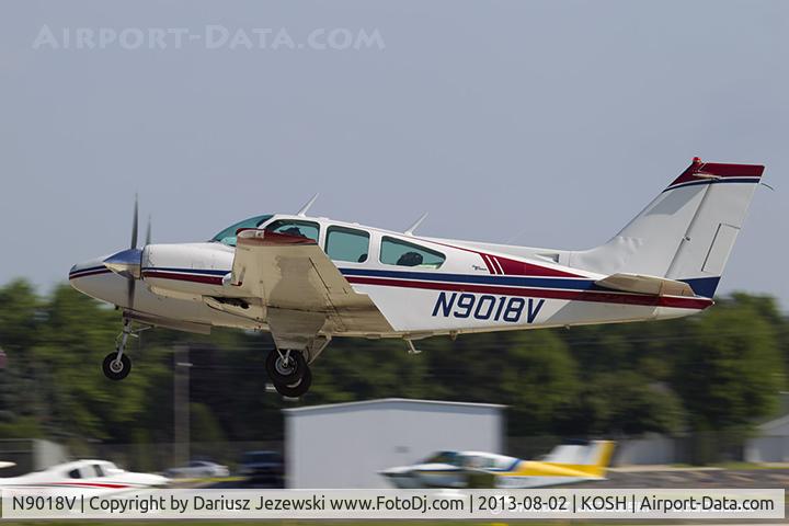 N9018V, 1969 Beech 95-B55 Baron Baron C/N TC-1296, Beech 95-B55 Baron  C/N TC-1296, N9018V