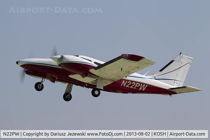 N22PW, 1975 Piper PA-34-200T Seneca II C/N 34-7570144, Piper PA-34-200T Seneca II  C/N 34-7570144, N22PW