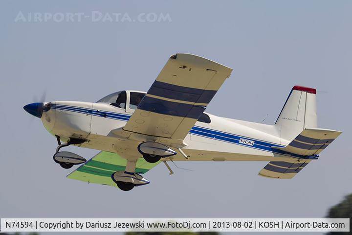 N74594, 1976 Grumman American AA-5B Tiger C/N AA5B-0260, Grumman American AA-5B Tiger  C/N AA5B-0260, N74594