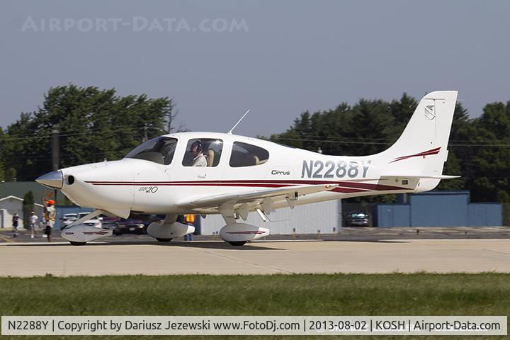 N2288Y, Cirrus SR20 C/N 1218, Cirrus SR20  C/N 1218, N2288Y