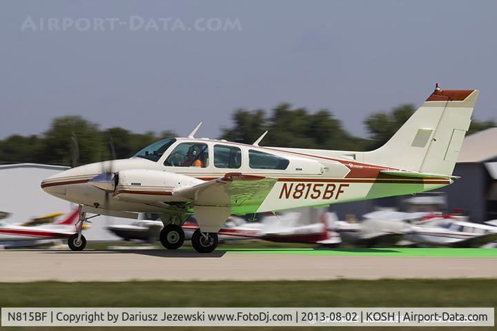 N815BF, 1974 Beech 95-B55 Baron Baron C/N TC-1659, Beech 95-B55 Baron  C/N TC-1659, N815BF