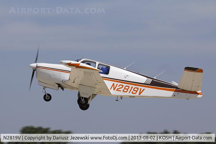 N2819V, 1947 Beech 35 Bonanza C/N D-221, Beech 35 Bonanza  C/N D-221, N2819V