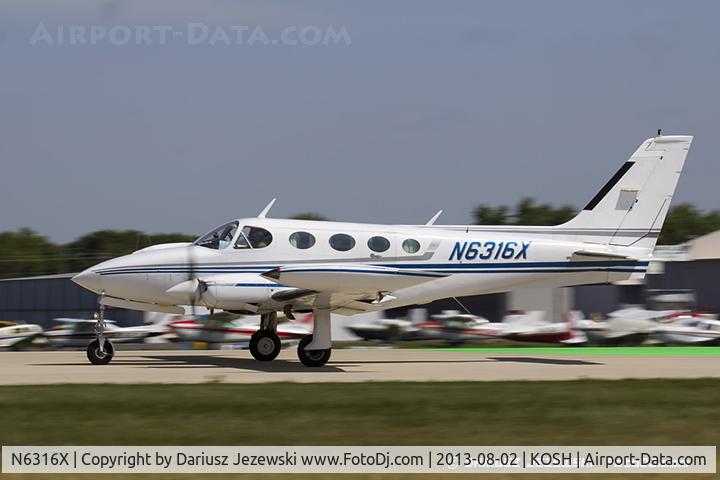 N6316X, 1978 Cessna 340A C/N 340A0487, Cessna 340A  C/N 340A0487, N6316X