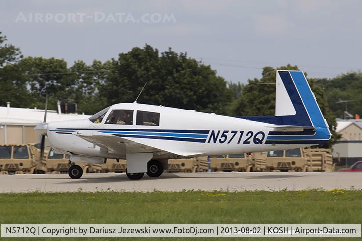 N5712Q, 1965 Mooney M20C Ranger C/N 3058, Mooney M20C Ranger  C/N 3058, N5712Q