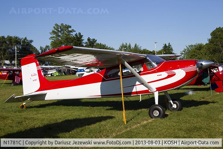 N1781C, 1953 Cessna 180 C/N 30481, Cessna 180 Skywagon  C/N 30481, N1781C
