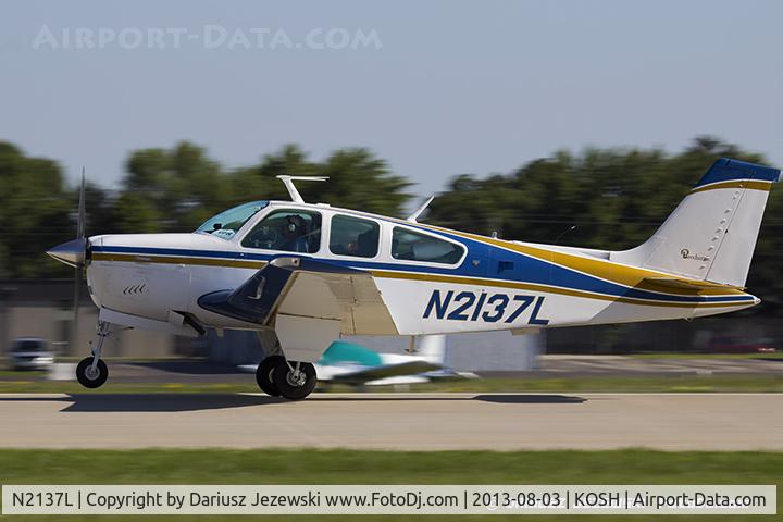 N2137L, 1976 Beech F33A Bonanza C/N CE-662, Beech F33A Bonanza  C/N CE-662, N2137L