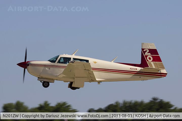 N201ZW, 1981 Mooney M20J 201 C/N 24-1194, Mooney M20J 201  C/N 24-1194, N201ZW