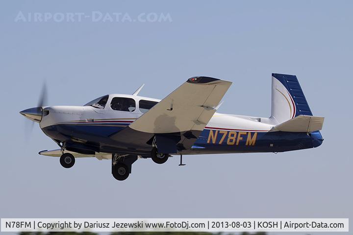 N78FM, 1978 Mooney M20J 201 C/N 24-0768, Mooney M20J 201  C/N 24-0768, N78FM