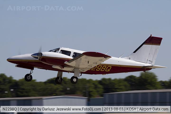 N2298Q, 1977 Piper PA-34-200T Seneca II C/N 34-7770185, Piper PA-34-200T Seneca II  C/N 34-7770185, N2298Q