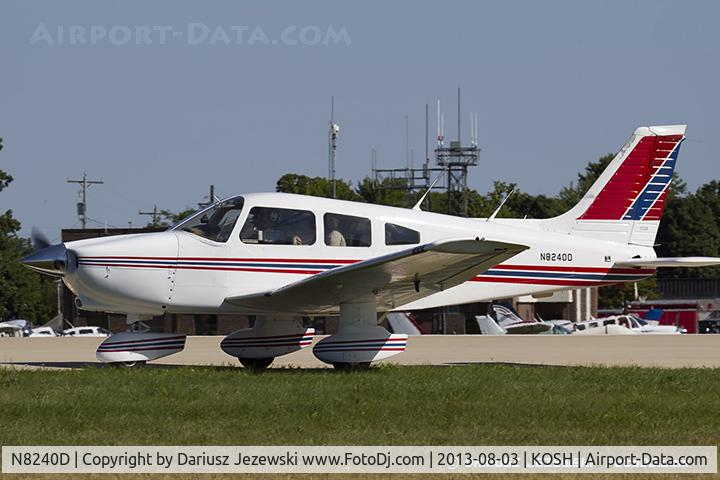 N8240D, 1980 Piper PA-28-236 Dakota C/N 28-8011125, Piper PA-28-236 Dakota  C/N 28-8011125, N8240D
