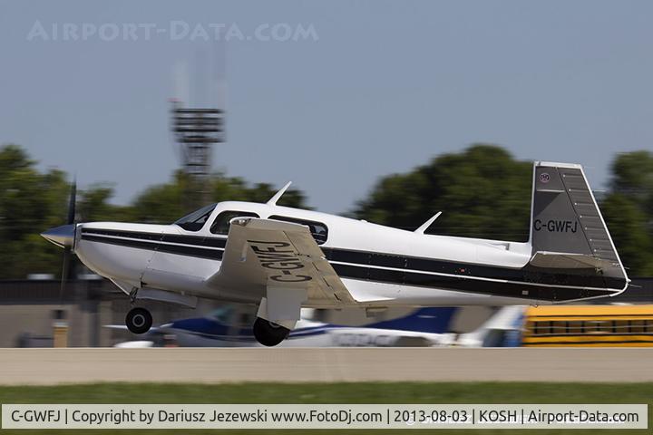 C-GWFJ, 1986 Mooney M20K C/N 25 1073, Mooney M20K  C/N 25 1073, C-GWFJ