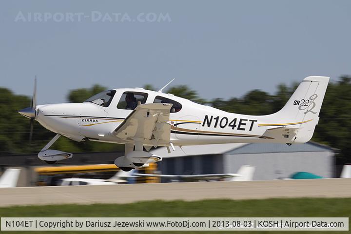 N104ET, 2004 Cirrus SR22 G2 C/N 1024, Cirrus SR22  C/N 1024, N104ET