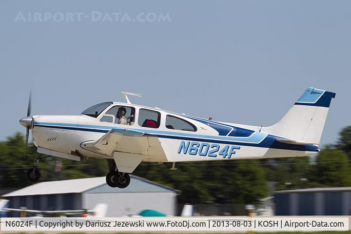 N6024F, 1965 Beech 35-C33 Debonair C/N CD-879, Beech 35-C33 Debonair  C/N CD-879, N6024F