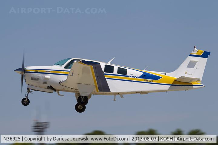 N36925, 1980 Beech A36TC Bonanza 36 C/N EA-126, Beech A36TC Bonanza 36  C/N EA-126, N36925
