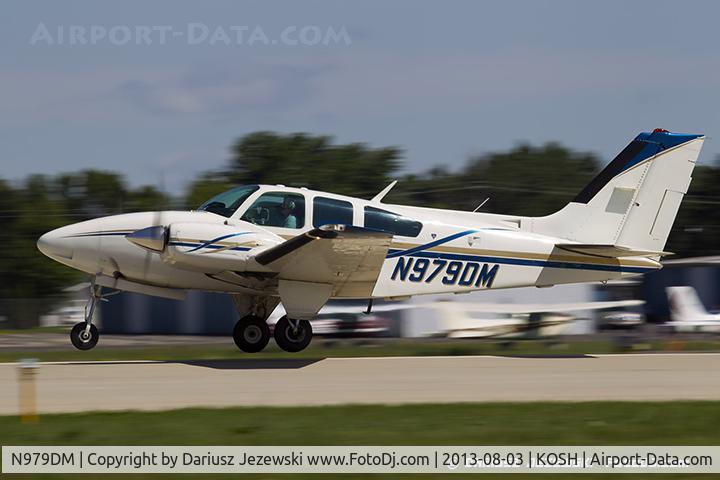 N979DM, 1978 Beech E-55 Baron C/N TE-1132, Beech E55 Baron  C/N TE-1132, N979DM
