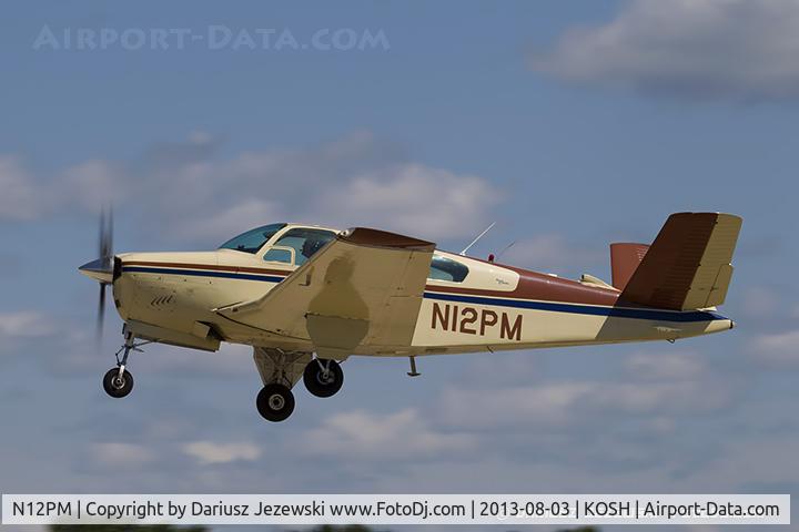 N12PM, 1964 Beech S35 Bonanza C/N D-7514, Beech S35 Bonanza  C/N D-7514, N12PM