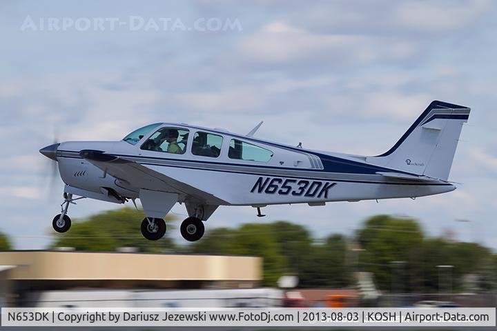N653DK, 1990 Beech F33A Bonanza C/N CE1478, Beech F33A Bonanza  C/N CE1478, N653DK