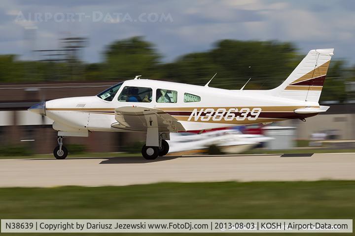 N38639, 1977 Piper PA-28R-201T Cherokee Arrow III C/N 28R-7703255, Piper PA-28R-201T Arrow III  C/N 28R-7703255, N38639