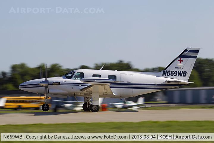 N669WB, 1980 Piper PA-31T1 Cheyenne 1 C/N 31T-8004018, Piper PA-31T1 Cheyenne  C/N 31T-8004018, N669WB