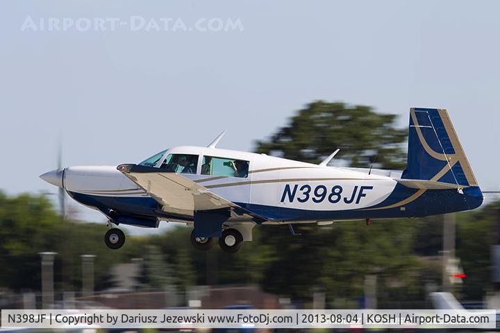 N398JF, Mooney M20K C/N 25-0398, Mooney M20K  C/N 25 0398, N398JF