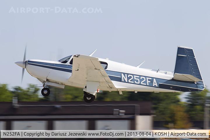 N252FA, Mooney M20K C/N 25-1154, Mooney M20K  C/N 25-1154, N252FA