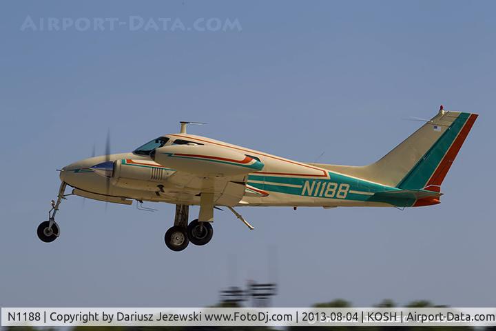 N1188, 1960 Cessna 310D C/N 39152, Cessna 310D  C/N 39152, N1188