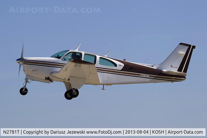 N2781T, 1967 Beech 35-C33 Debonair C/N CD-1096, Beech 35-C33 Debonair  C/N CD-1096, N2781T