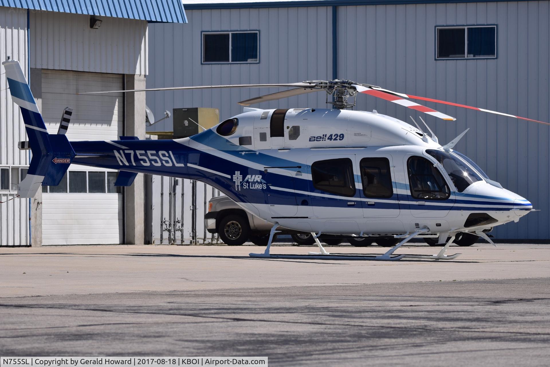 N755SL, 2016 Bell 429 GlobalRanger C/N 57307, Parked at Aviation Air.