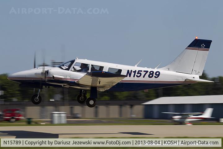 N15789, 1973 Piper PA-34-200 Seneca I C/N 34-7350094, Piper PA-34-200 Seneca I  C/N 34-7350094, N15789