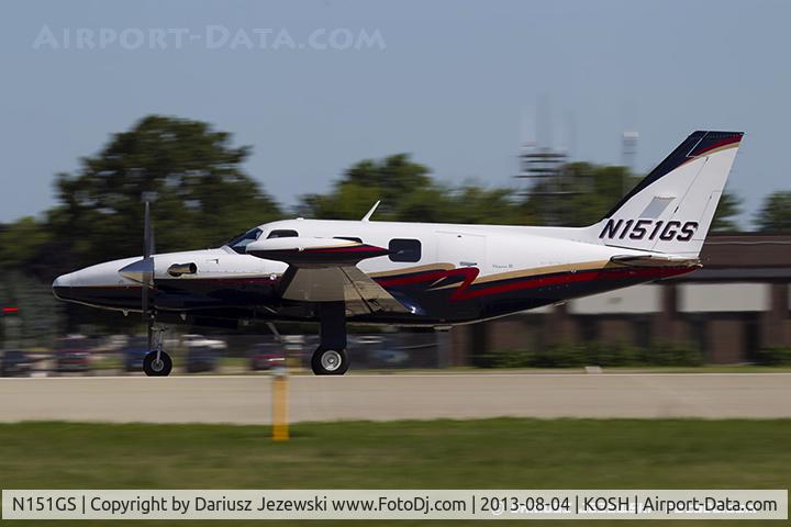 N151GS, 1979 Piper PA-31T Cheyenne C/N 31T-8020024, Piper PA-31T Cheyenne  C/N 31T-8020024, N151GS