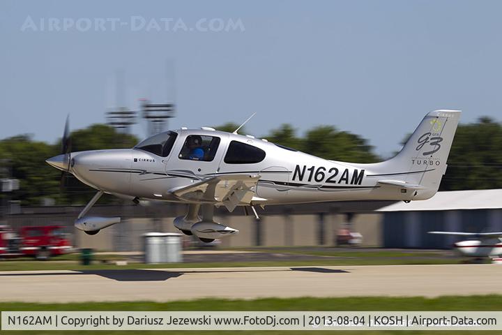 N162AM, 2007 Cirrus SR22 G3 GTS Turbo C/N 2724, Cirrus SR22 G3 GTS Turbo  C/N 2724, N162AM