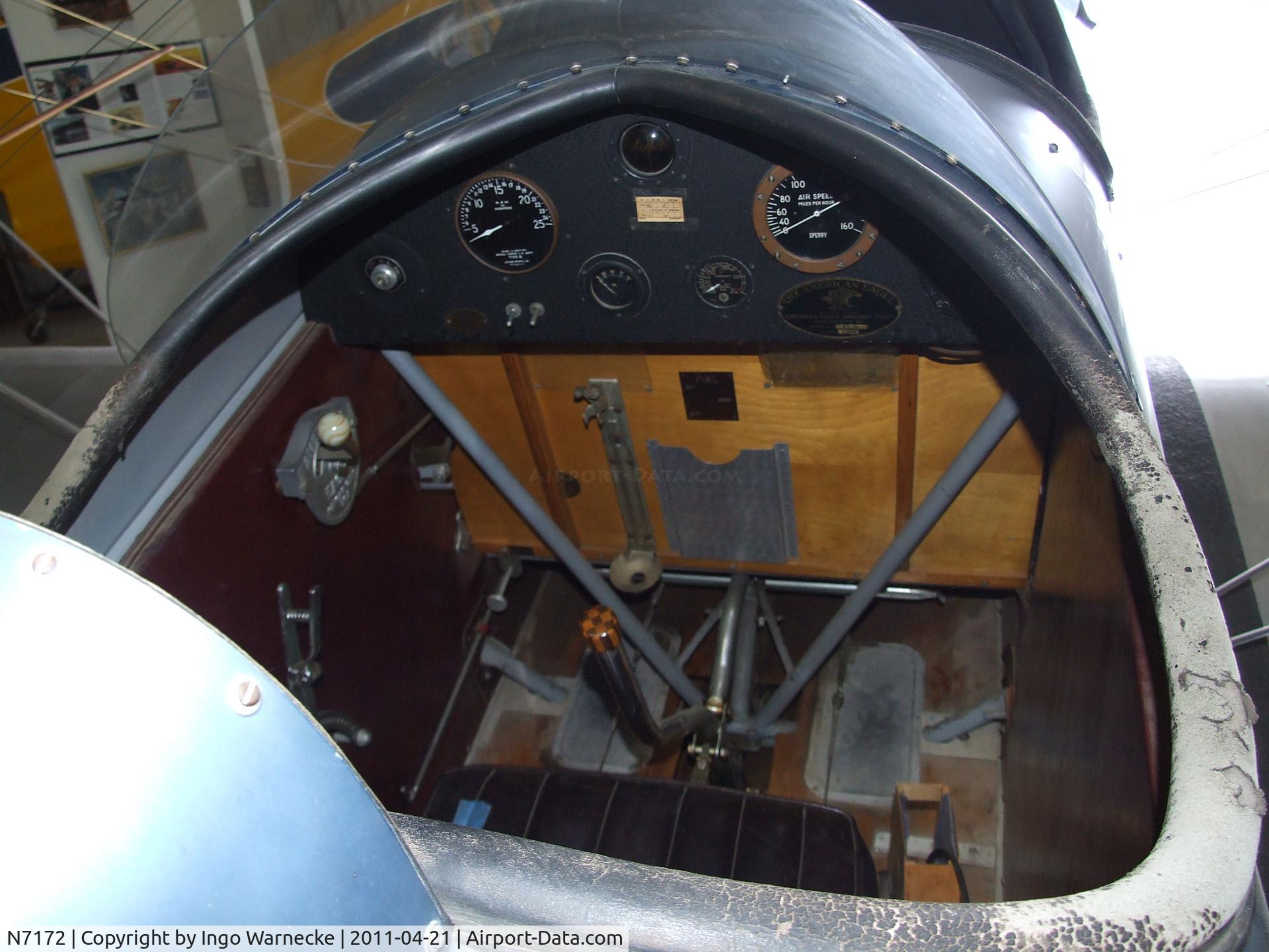 N7172, 1918 American Eagle 101 C/N 283, American Eagle 101 at the Wings of History Air Museum, San Martin CA  #c