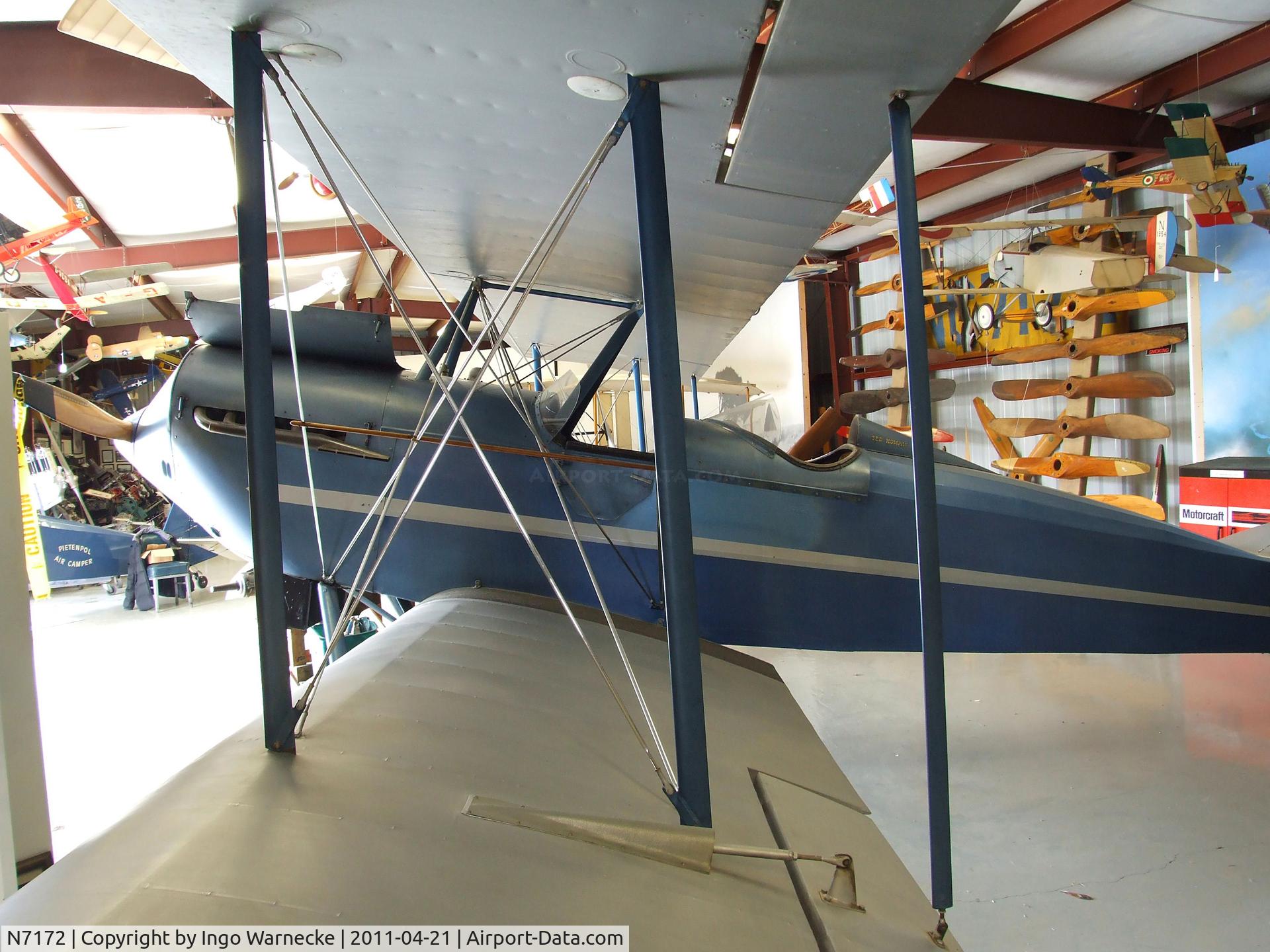 N7172, 1918 American Eagle 101 C/N 283, American Eagle 101 at the Wings of History Air Museum, San Martin CA
