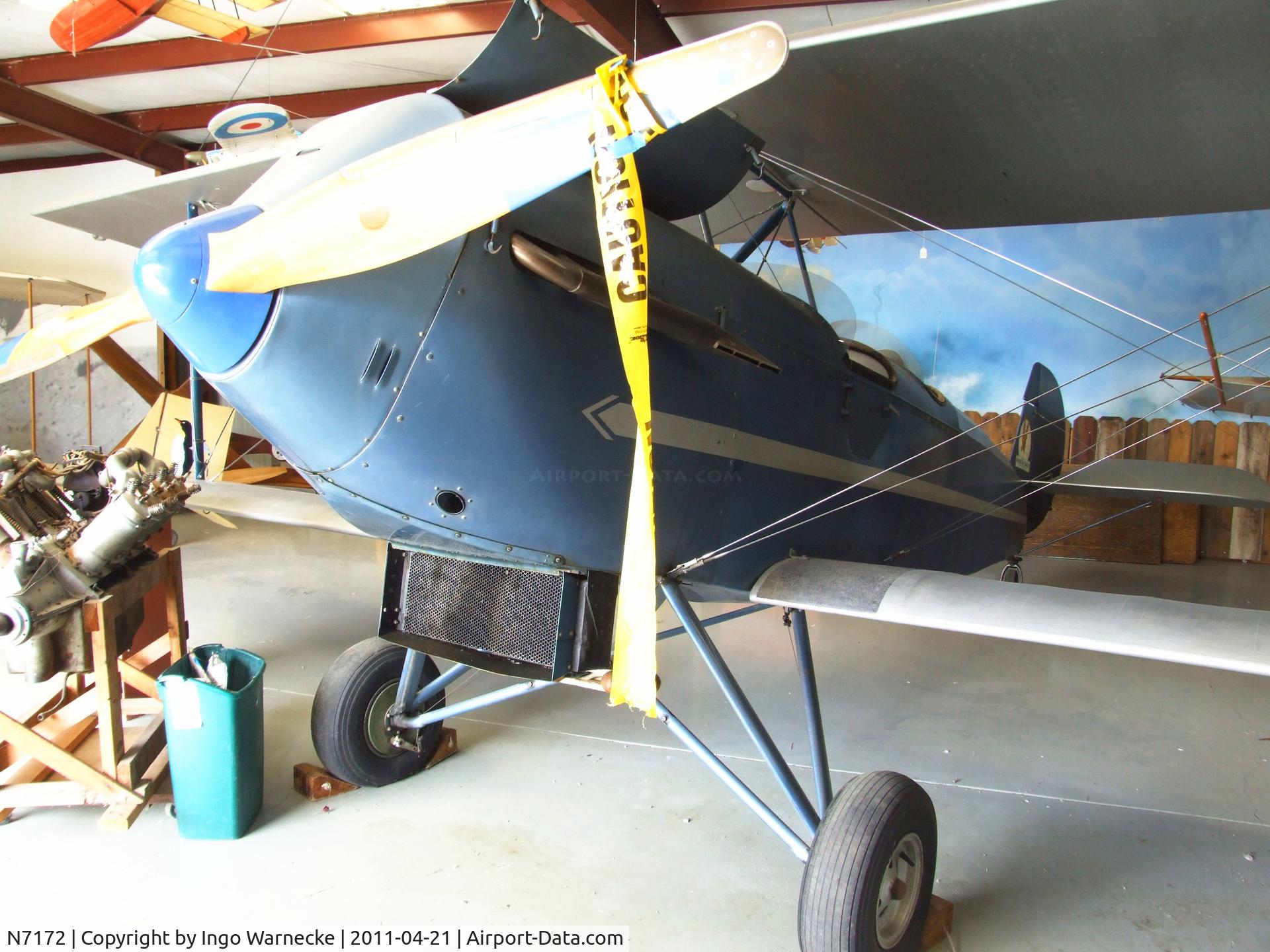 N7172, 1918 American Eagle 101 C/N 283, American Eagle 101 at the Wings of History Air Museum, San Martin CA