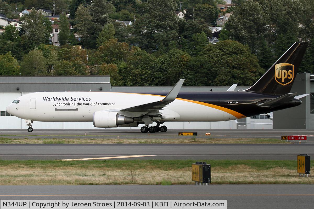 N344UP, 2011 Boeing 767-34AF C/N 37866, kbfi