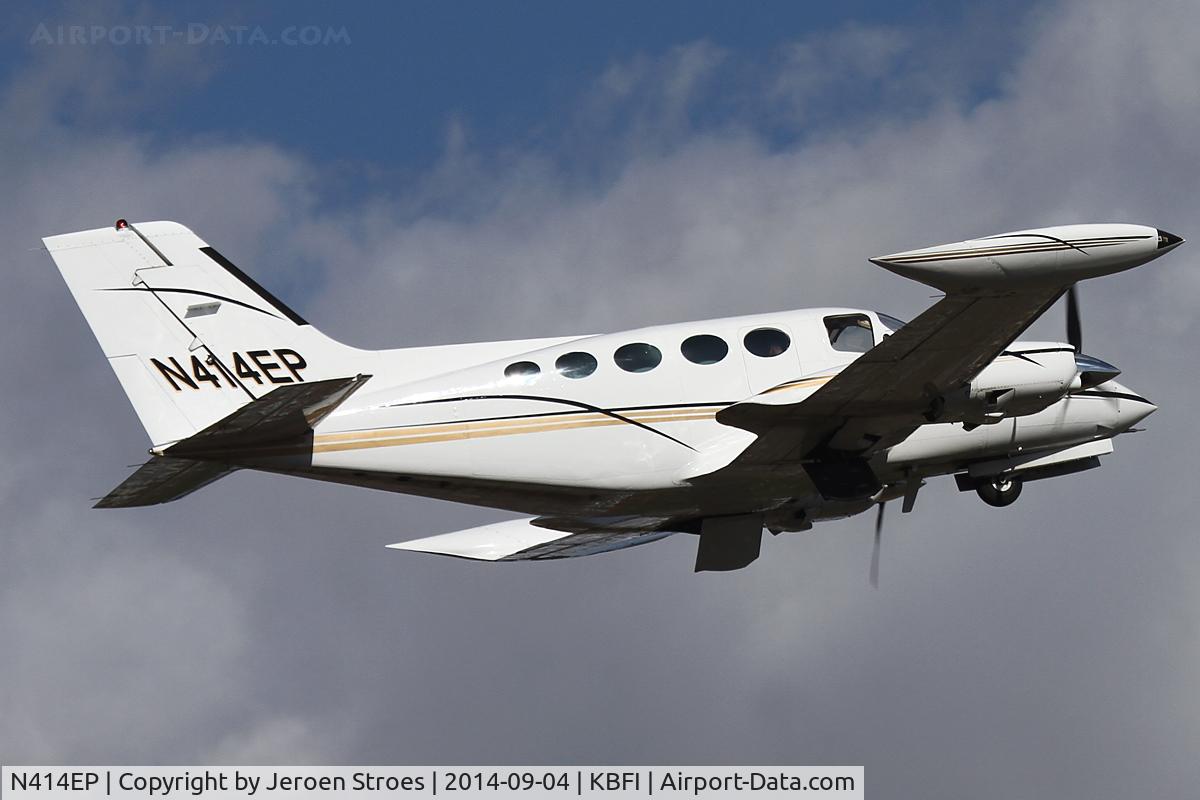 N414EP, 1977 Cessna 414 Chancellor Chancellor C/N 414-0939, KBFI