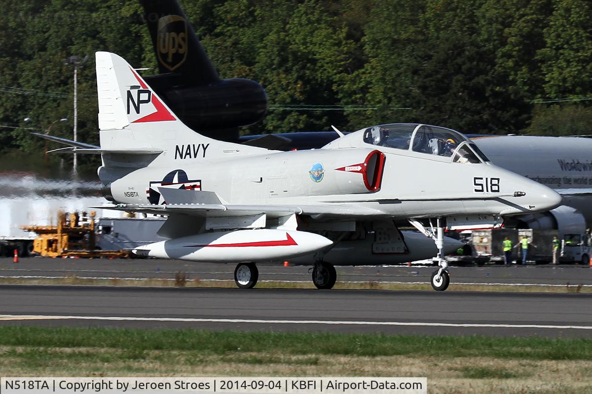 N518TA, 2010 Douglas TA-4J Skyhawk C/N 14291, KBFI